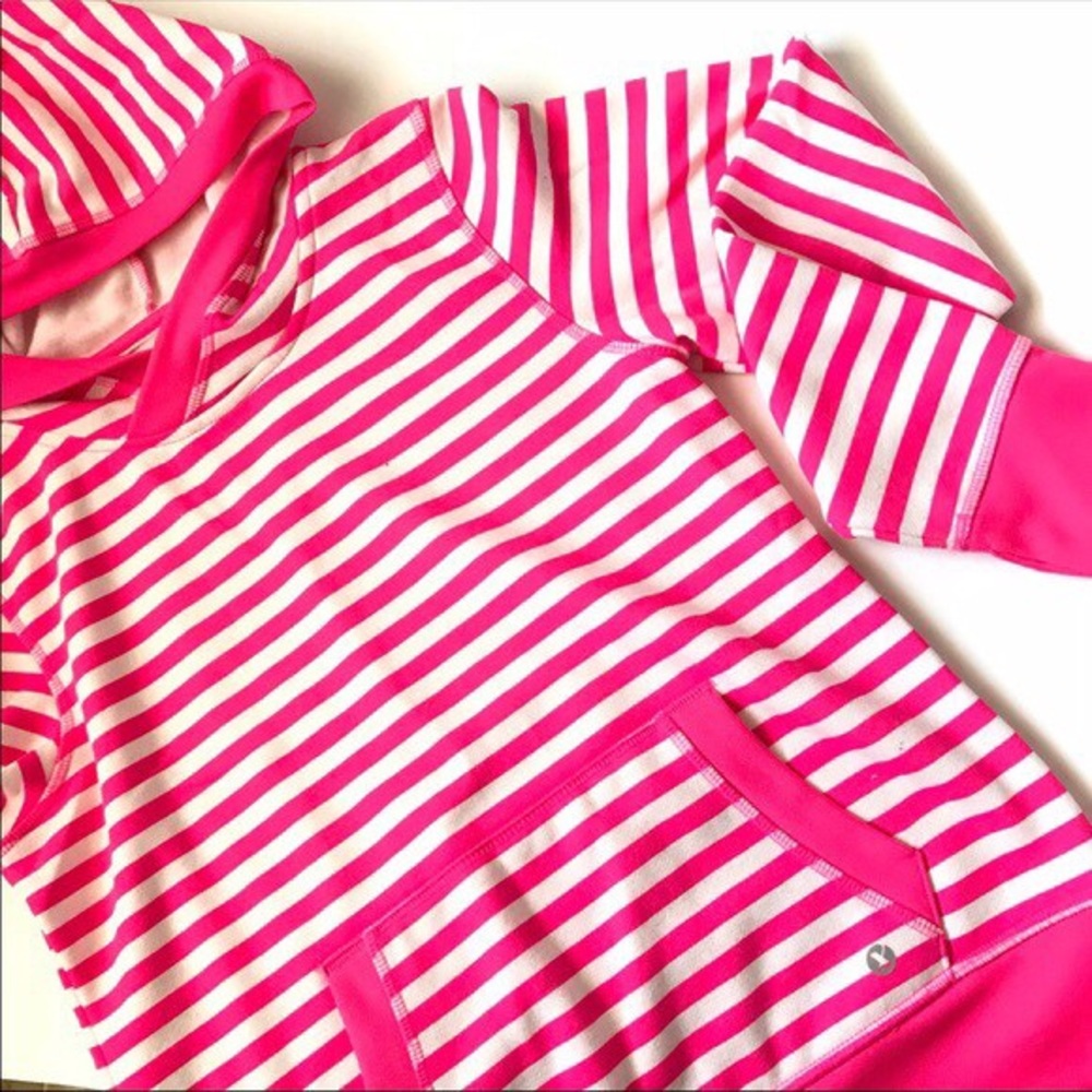 Girls Xersion stripe hoodie